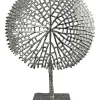 GILDE Dekofiguren & -Objekte<Dekoobjekt "Tree" in Silber - (B)36 x (H)53 cm