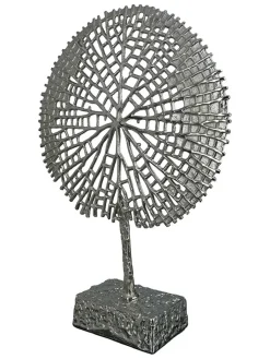 GILDE Dekofiguren & -Objekte<Dekoobjekt "Tree" in Silber - (B)36 x (H)53 cm