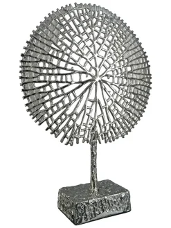 GILDE Dekofiguren & -Objekte<Dekoobjekt "Tree" in Silber - (B)36 x (H)53 cm