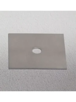 s.LUCE Leuchtmittel<Dekoplatte passend zu Beam 12x12cm in Aluminium