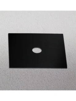 s.LUCE Leuchtmittel<Dekoplatte passend zu Beam 12x12cm in Schwarz
