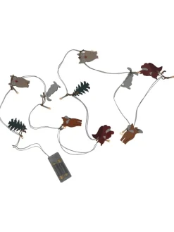 STAR Trading Lichterketten & Dekobeleuchtung<Dekorative Lichterkette mit Tiermotiven 'Forest Friends', Batterie, Ho