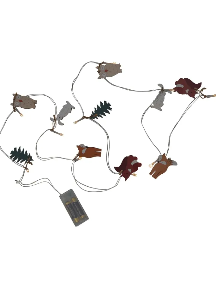 STAR Trading Lichterketten & Dekobeleuchtung<Dekorative Lichterkette mit Tiermotiven 'Forest Friends', Batterie, Ho