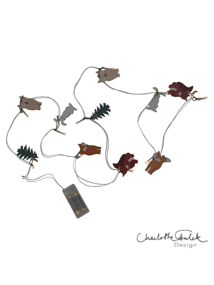 STAR Trading Lichterketten & Dekobeleuchtung<Dekorative Lichterkette mit Tiermotiven 'Forest Friends', Batterie, Ho