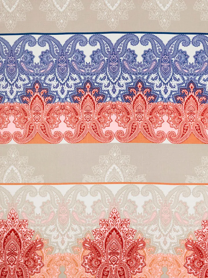 heine home Gardinen, Jalousien & Rollos<Dekoschal in Beige/ Rot/ Blau