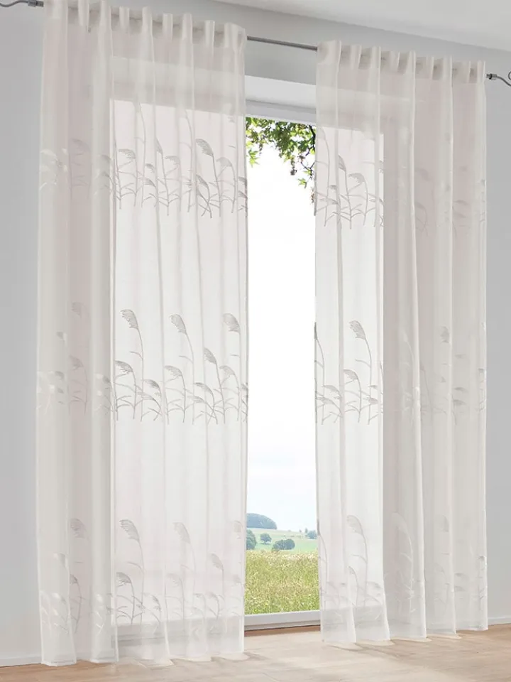 heine home Gardinen, Jalousien & Rollos<Dekoschal in Creme