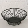 Boltze Dekoschalen<Dekoschale "Balu" in Schwarz - (H)10 x Ø 25,4 cm
