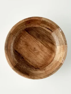 BELLA MAISON Dekoschalen<Dekoschale ''Flowers'' in Hellbraun - Ø 24 cm