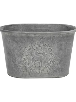 POSIWIO Dekoschalen<Dekoschale "Hirsch" in Grau - (B)33,5 x (H)19,5 x (T)22 cm