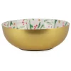 Bizzotto Dekoschalen<Dekoschale "Holly" in Bunt/ Gold - (H)7 x Ø 20 cm