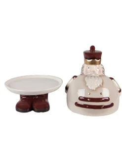 Clayre & Eef Dekoschalen<Dekoschale in Beige/ Braun - (H)25 x Ø 17 cm
