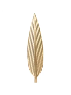 Rétro Chic Dekoschalen<Dekoschale in Gold - (B)55 x (H)2,5 x (T)13 cm