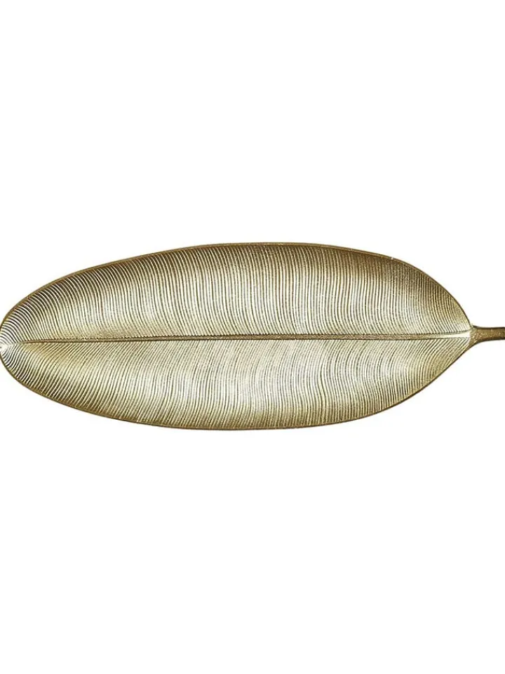 Ethnical Life Dekoschalen<Dekoschale in Gold - (L)59,5 x (B)22 cm