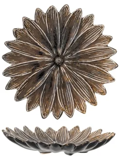 Bloomingville Dekoschalen<Dekoschale ''Manje'' in Braun - Ø 17,5 cm
