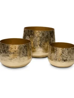 fleur ami Dekoschalen<Deko-Schale Maya in Gold