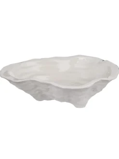Butlers Dekoschalen<Deko-Schale OYSTER in Weiß