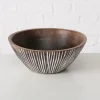 Boltze Dekoschalen<Dekoschale ''Riffley'' in Braun - (H)10 x Ø 25 cm