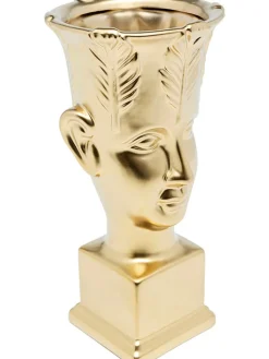 Kare Dekoschalen<Dekoschale "Rosto" in Gold - (H)26 cm