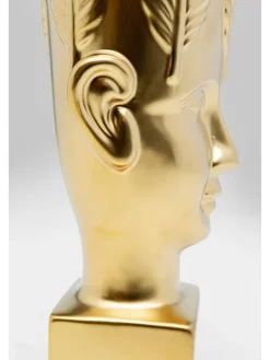 Kare Dekoschalen<Dekoschale "Rosto" in Gold - (H)26 cm
