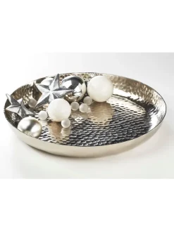 kobolo Dekoschalen<Dekoschale XMASTRAY34 in Silber