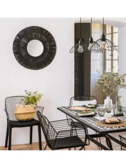 Atmosphera Créateur d'intérieur Spiegel<Dekospiegel in schwarz