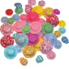 Playbox Kreativbedarf & Do-It-Yourself<Deko-Stoffhüte in Bunt - 50 Stück