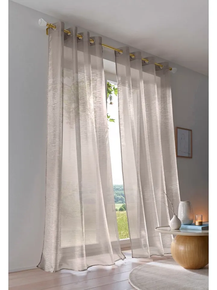 heine home Gardinen, Jalousien & Rollos<Dekostore in Beige