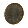 MARELIDA Dekoschalen<Dekoteller aus Mangoholz in braun - D: 22,5cm