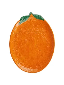 Butlers Dekoschalen<Deko-Teller ORANGE in Dunkelorange
