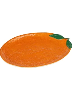 Butlers Dekoschalen<Deko-Teller ORANGE in Dunkelorange