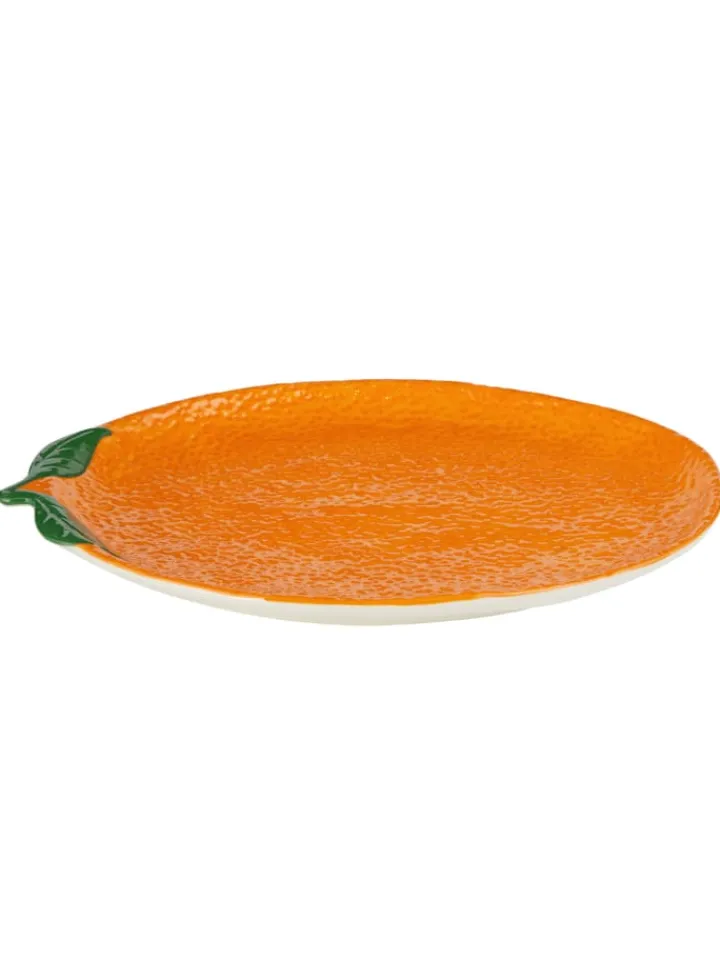 Butlers Dekoschalen<Deko-Teller ORANGE in Dunkelorange