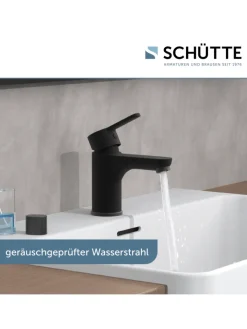 Franz Joseph Schütte Badarmaturen<DENVER Waschtischarmatur, Schwarz matt