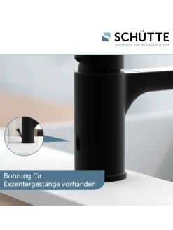 Franz Joseph Schütte Badarmaturen<DENVER Waschtischarmatur, Schwarz matt