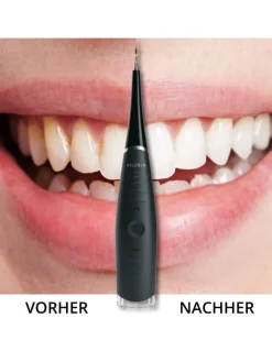 Ailoria Zahn & Mundpflege<DEPLAQUED Schall-Zahnreiniger in schwarz