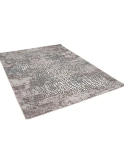 Pergamon Teppiche & Fußmatten<Designer Teppich Tawira Vintage in Silber Blau