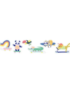 folia PAPER Kreativbedarf & Do-It-Yourself<Diamond Painting Set "SKATE" in Bunt