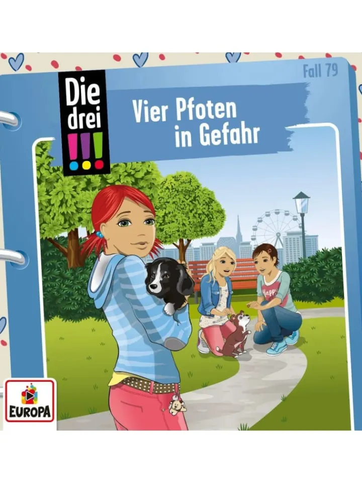 United Soft Media Hörbücher<Die drei !!! 79: Vier Pfoten in Gefahr