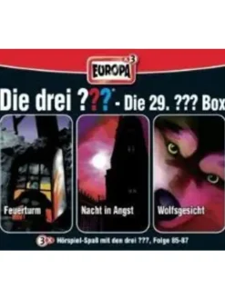Sony Music Entertainment Hörbücher<Die drei ??? Box 29. Folgen 85 - 87 (drei Fragezeichen) 3 CDs
