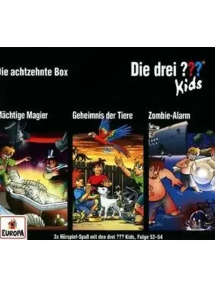 United Soft Media Hörbücher<Die drei ??? Kids 18. /3er Box- Folgen 52-54 (3 Audio-CDs)