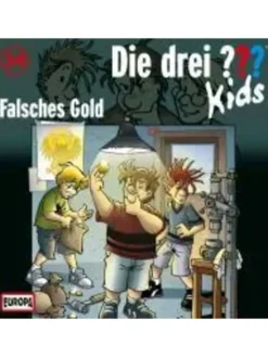 United Soft Media Hörbücher<Die drei ??? Kids 34. Falsches Gold (drei Fragezeichen) CD