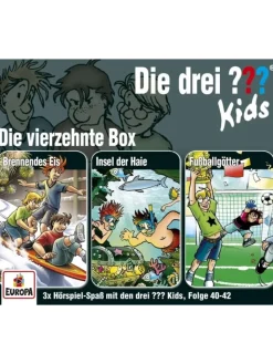 United Soft Media Hörbücher<Die drei ??? Kids 3er Box 14. Folgen 40-42