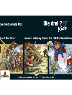 United Soft Media Hörbücher<Die drei ??? Kids 3er Box 15. Folgen 43-45