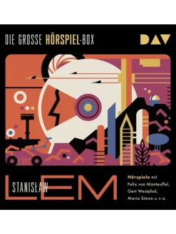 Der Audio Verlag Hörbücher<Die große Hörspiel-Box | Hörspiele mit Gert Westphal, Felix von Manteuffel,...