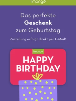 limango Sonstige Gutscheine|Geschenkgutscheine<Digitale Geschenkkarte – Motiv: Happy Birthday