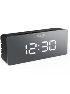 Adler Klima & Haushalt<Digitaler Wecker in Schwarz