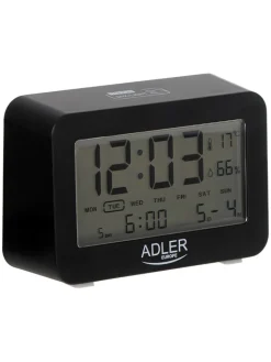 Adler Klima & Haushalt<Digitaler Wecker in Schwarz
