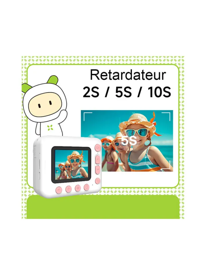Techkidz Foto & Video<Digitalkamera mit Sofortdruck "Instakid" in Grün - ab 6 Jahren