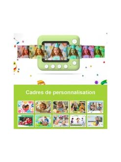 Techkidz Foto & Video<Digitalkamera mit Sofortdruck "Instakid" in Grün - ab 6 Jahren