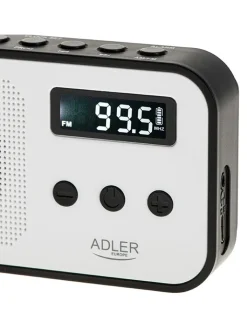 Adler Tv & Audio<Digitalradio in Weiß/ Schwarz