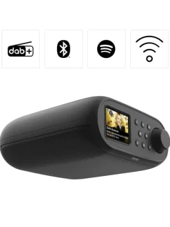 Hama Tv & Audio<DIR400, DAB+/Internetradio/ Bluetooth® in Schwarz